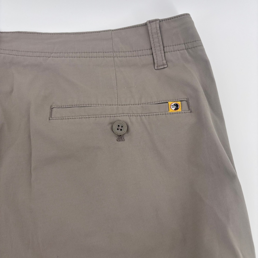 Duck Head Harbor Performance Chino Pants Men 36x30 Limestone Gray Stretch Preppy